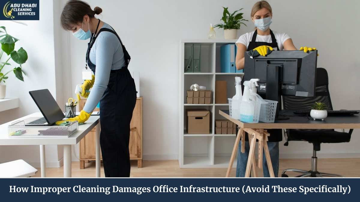 Improper Cleaning Damages Office Infrastructure